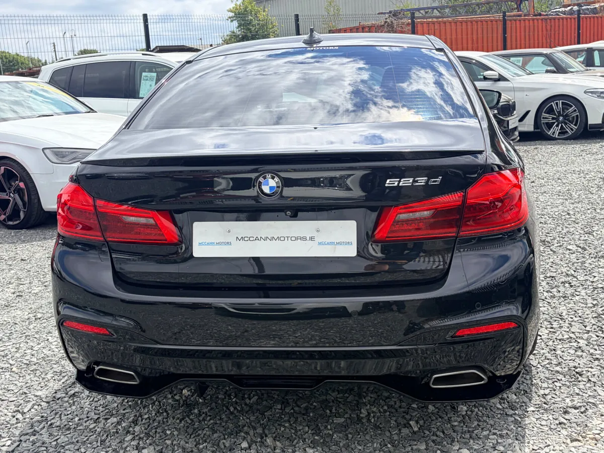 BMW 5-Series Saloon, Diesel, 2018, Black