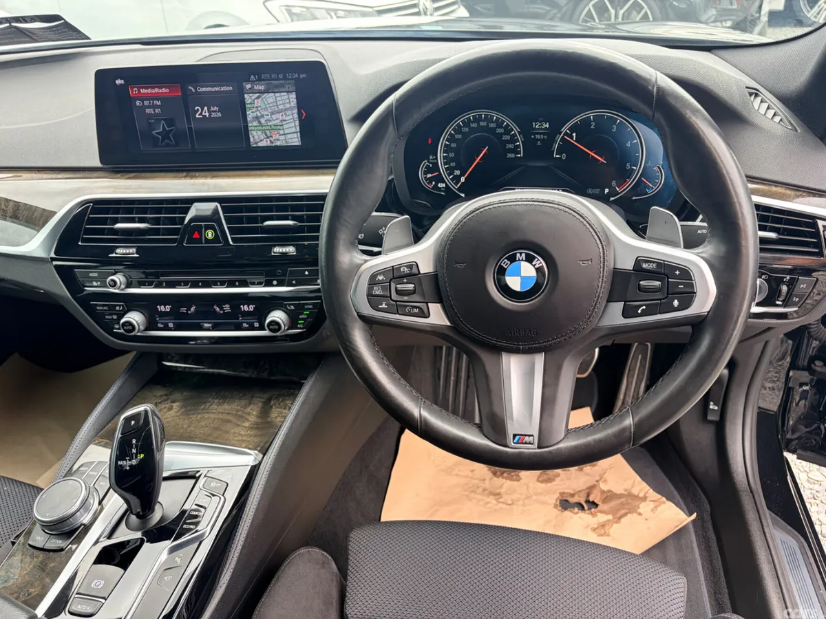 BMW 5-Series Saloon, Diesel, 2018, Black