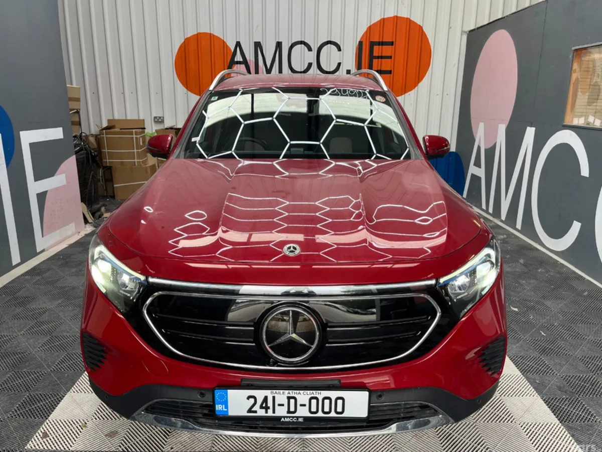 Mercedes-Benz EQB SUV, Electric, 2024, Red