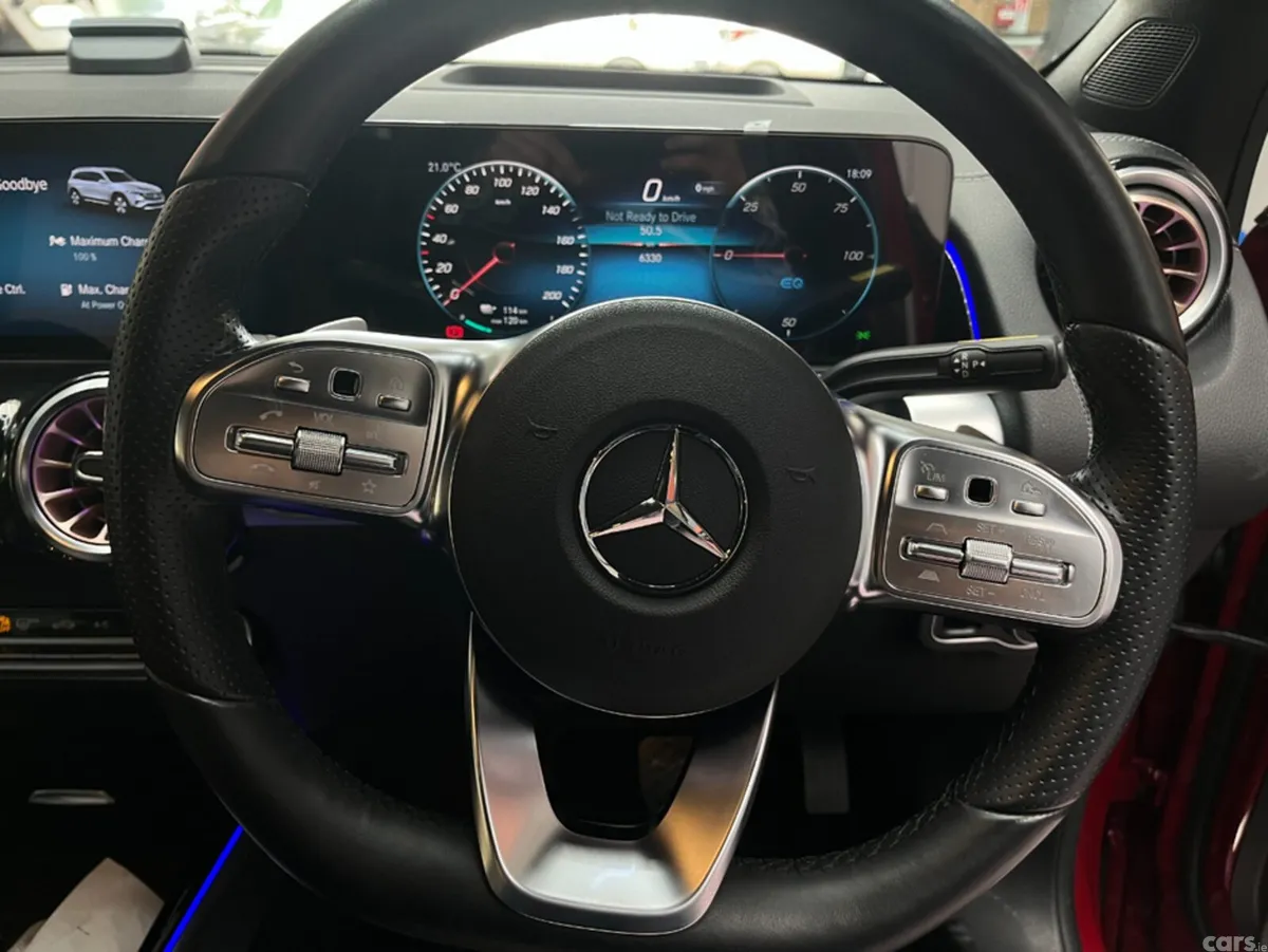 Mercedes-Benz EQB SUV, Electric, 2024, Red