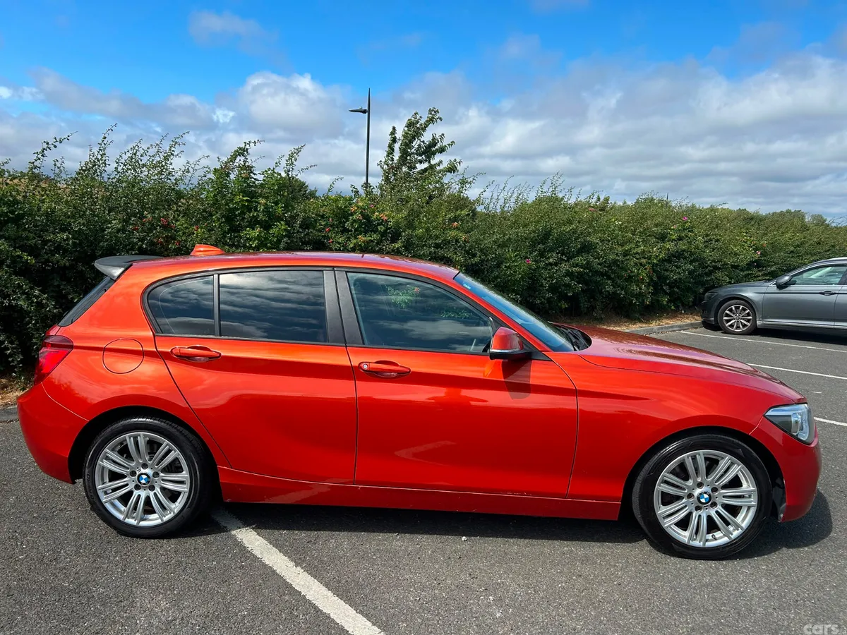 BMW 1-Series Hatchback, Petrol, 2014, Orange