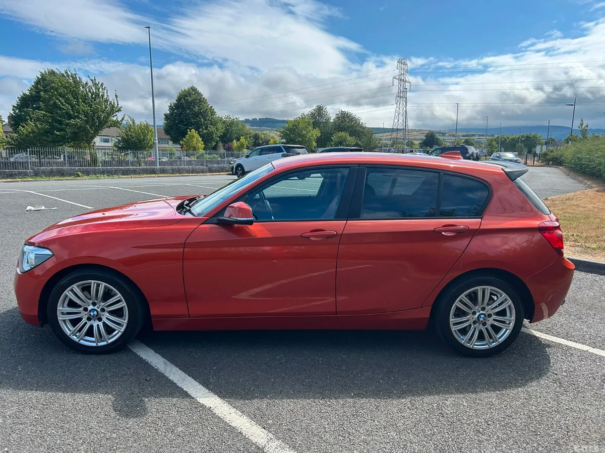 BMW 1-Series Hatchback, Petrol, 2014, Orange