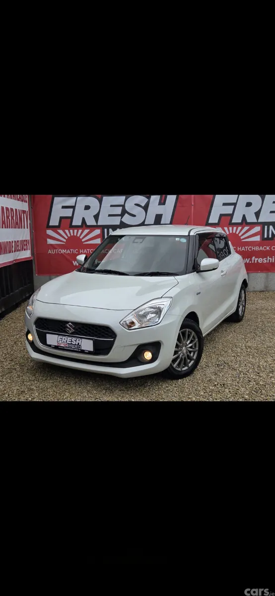 Suzuki Swift Hatchback, Petrol Hybrid, 2020, White
