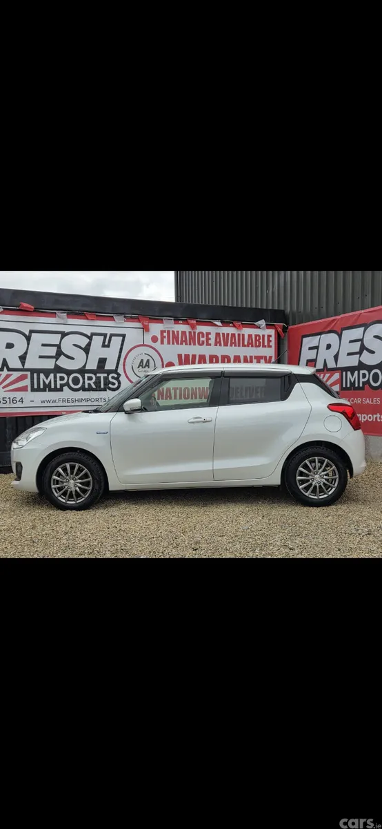Suzuki Swift Hatchback, Petrol Hybrid, 2020, White