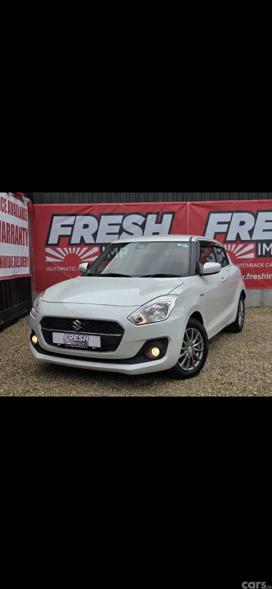 Suzuki Swift Hatchback, Petrol Hybrid, 2020, White