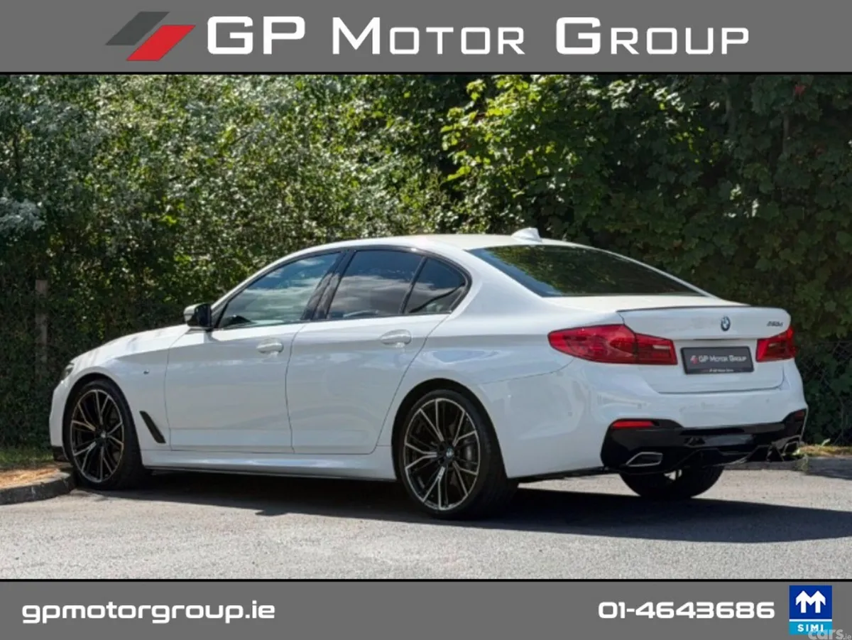 BMW 5-Series Saloon, Diesel, 2020, White