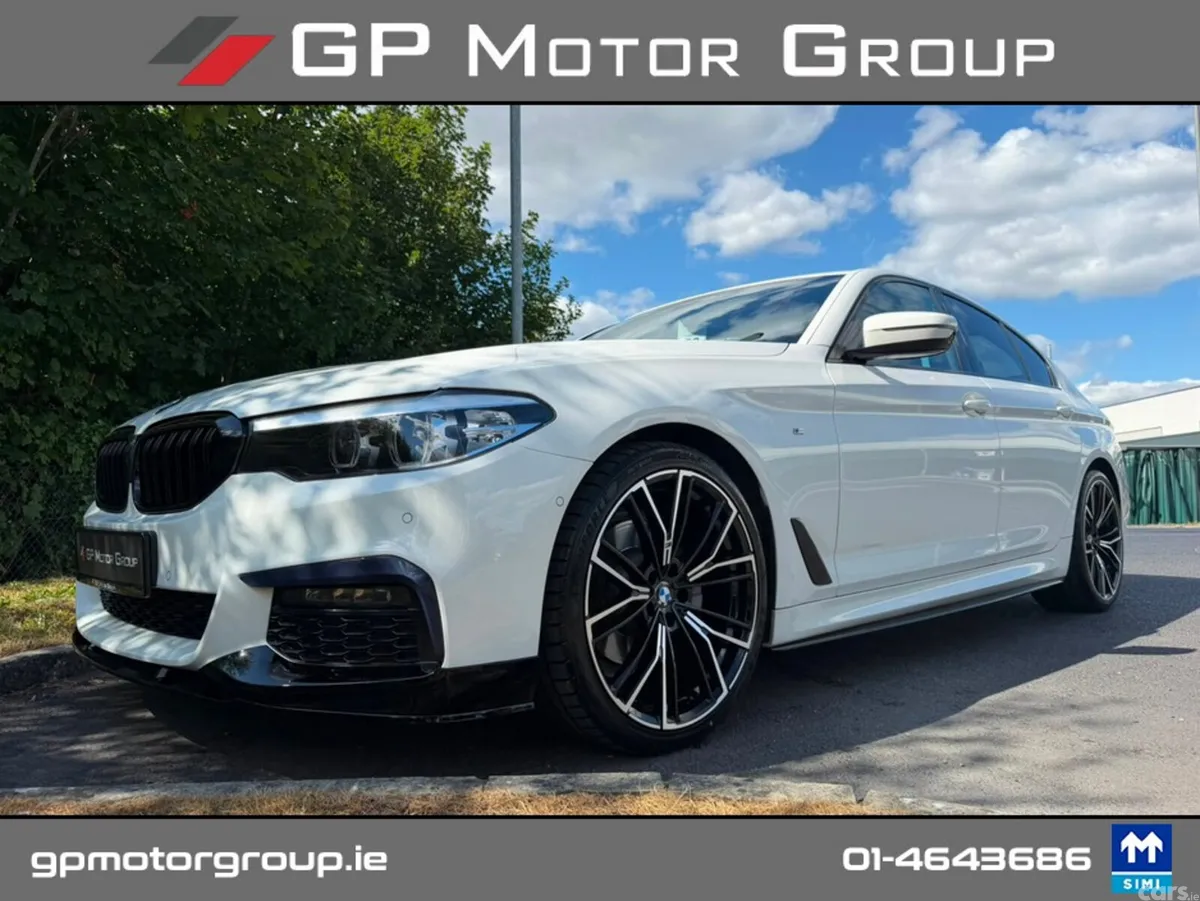 BMW 5-Series Saloon, Diesel, 2020, White