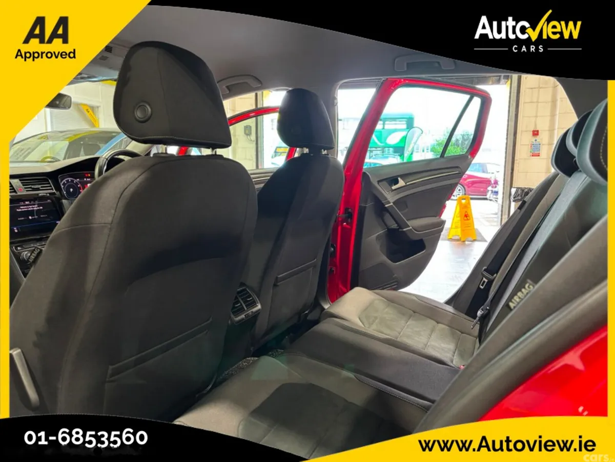Volkswagen Golf Hatchback, Petrol, 2019, Red