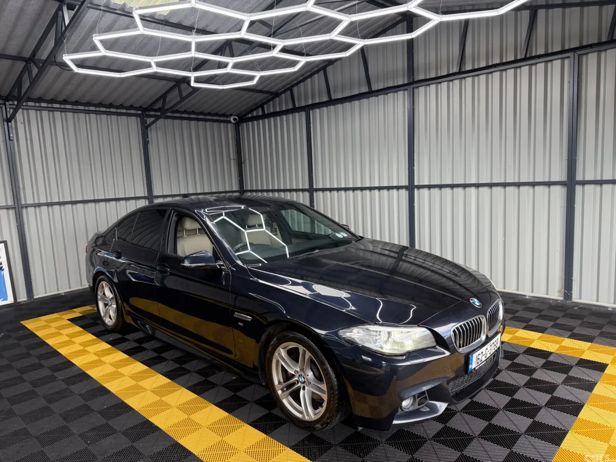 BMW 5-Series Saloon, Diesel, 2016, Black
