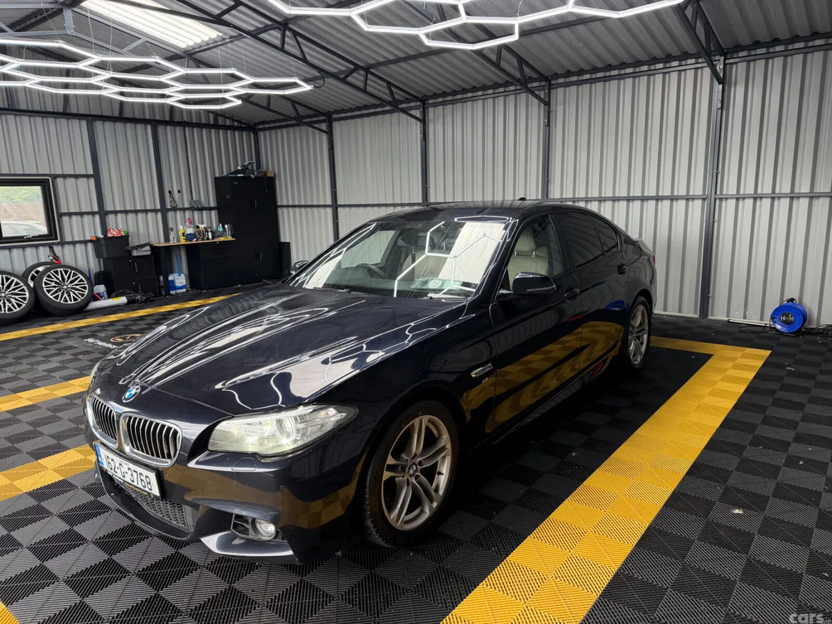 BMW 5-Series Saloon, Diesel, 2016, Black