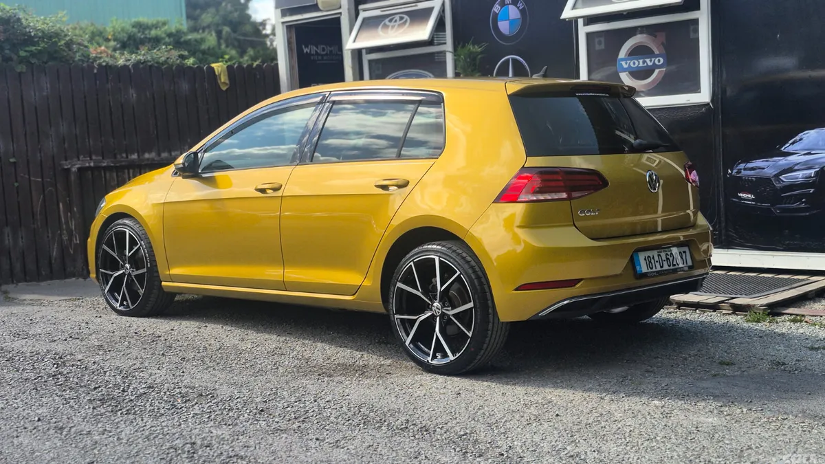 Volkswagen Golf Hatchback, Petrol, 2018, Gold