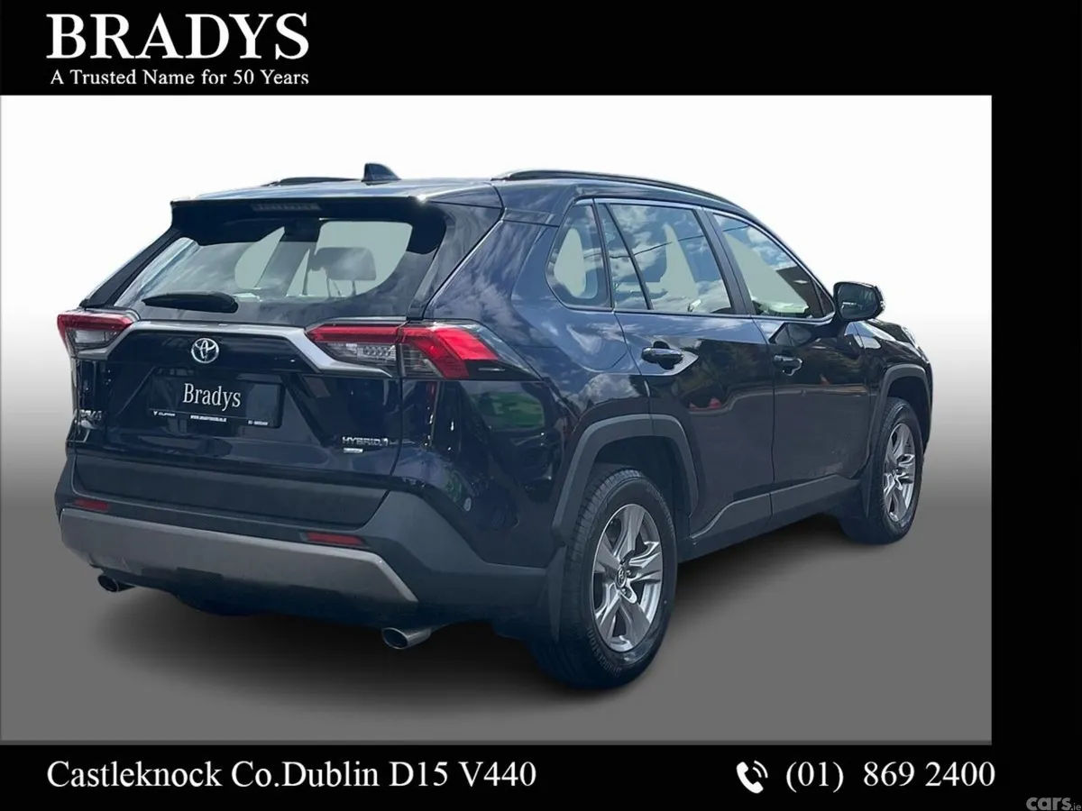 Toyota RAV4 SUV, Petrol Hybrid, 2022, Blue