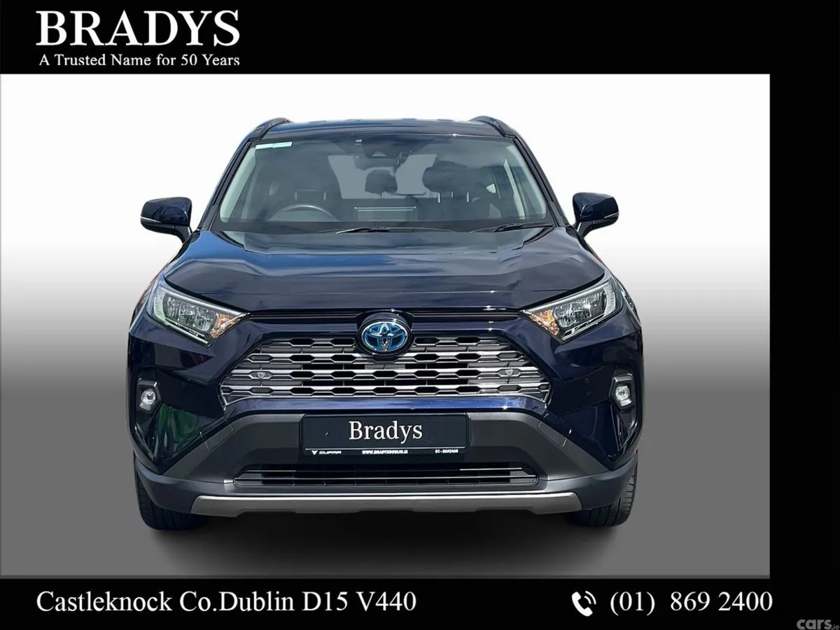 Toyota RAV4 SUV, Petrol Hybrid, 2022, Blue
