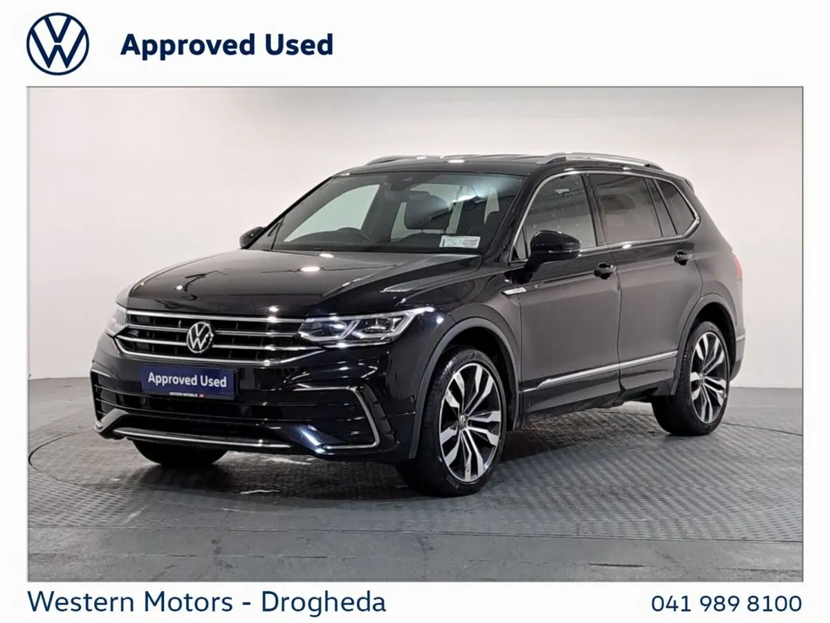 Volkswagen Tiguan Allspace SUV, Diesel, 2023, Black