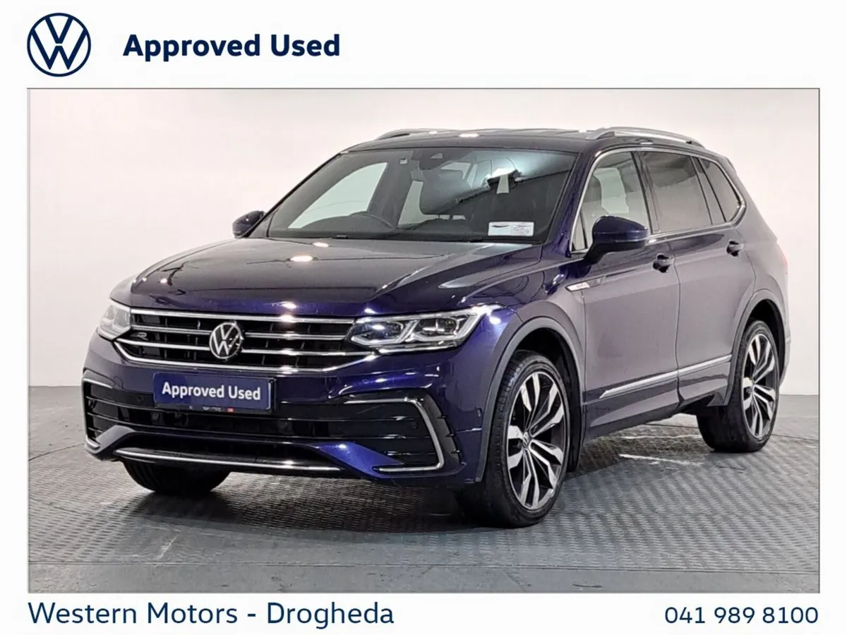 Volkswagen Tiguan Allspace SUV, Diesel, 2023, Blue