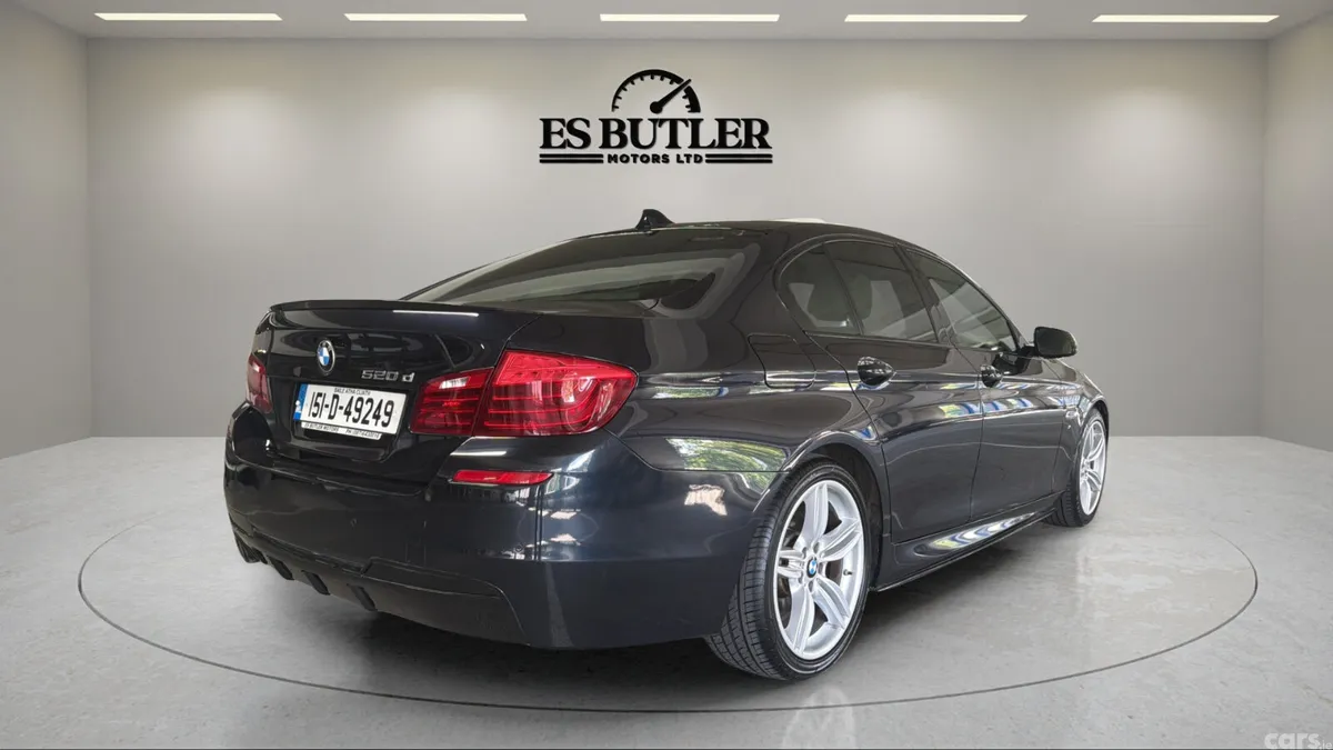 BMW 5-Series Saloon, Diesel, 2015, Black