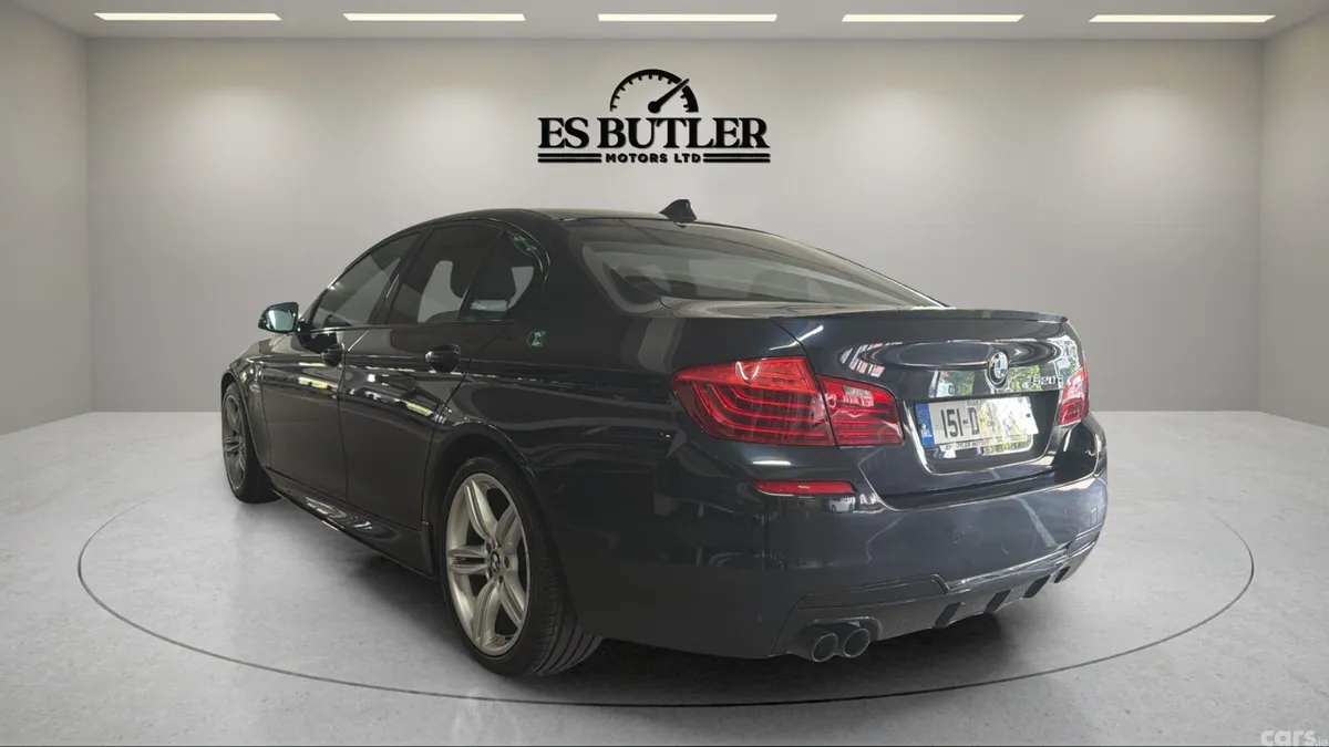 BMW 5-Series Saloon, Diesel, 2015, Black