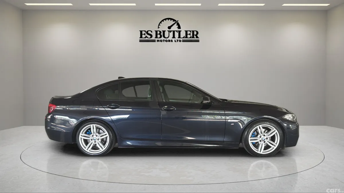 BMW 5-Series Saloon, Diesel, 2015, Black