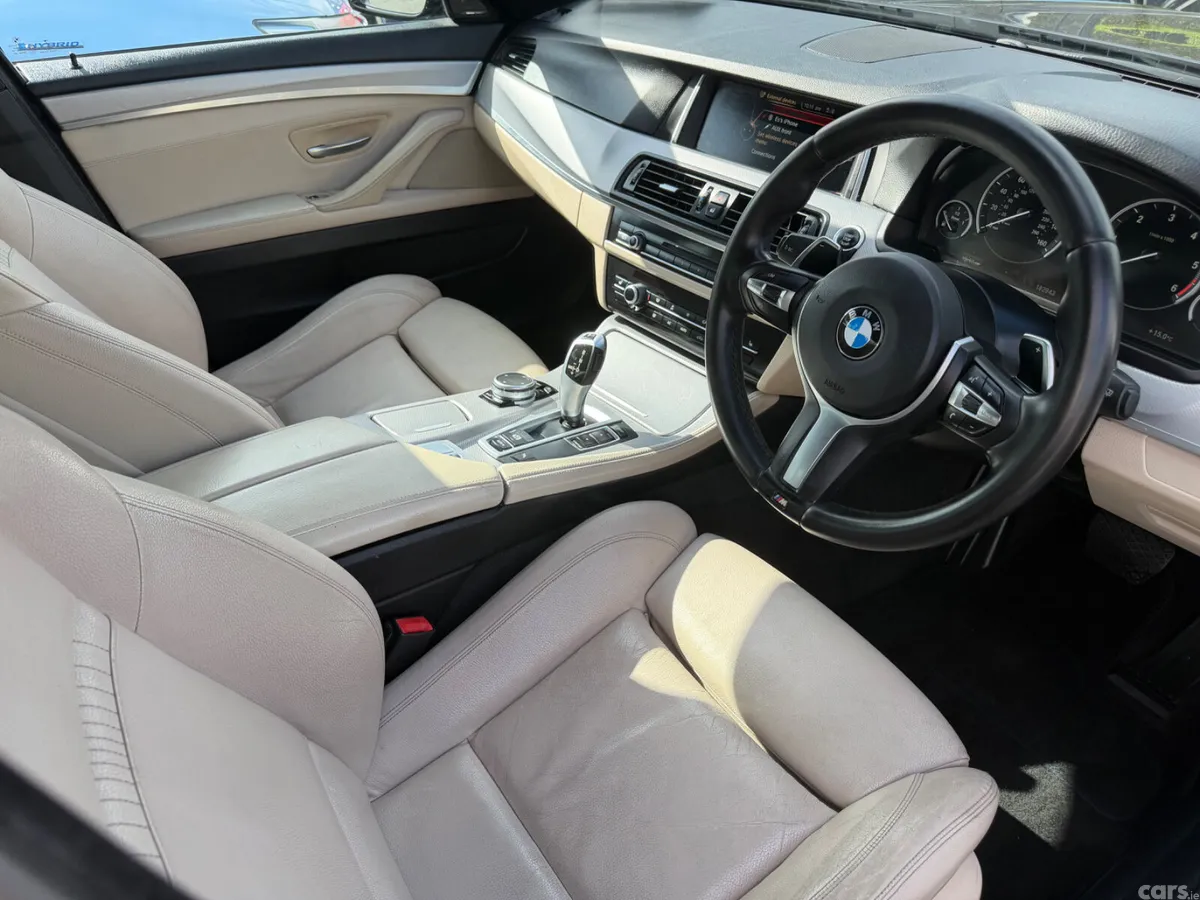 BMW 5-Series Saloon, Diesel, 2015, Black