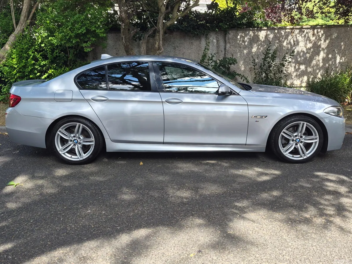BMW 5-Series Saloon, Diesel, 2016, Silver