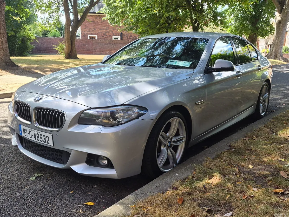 BMW 5-Series Saloon, Diesel, 2016, Silver