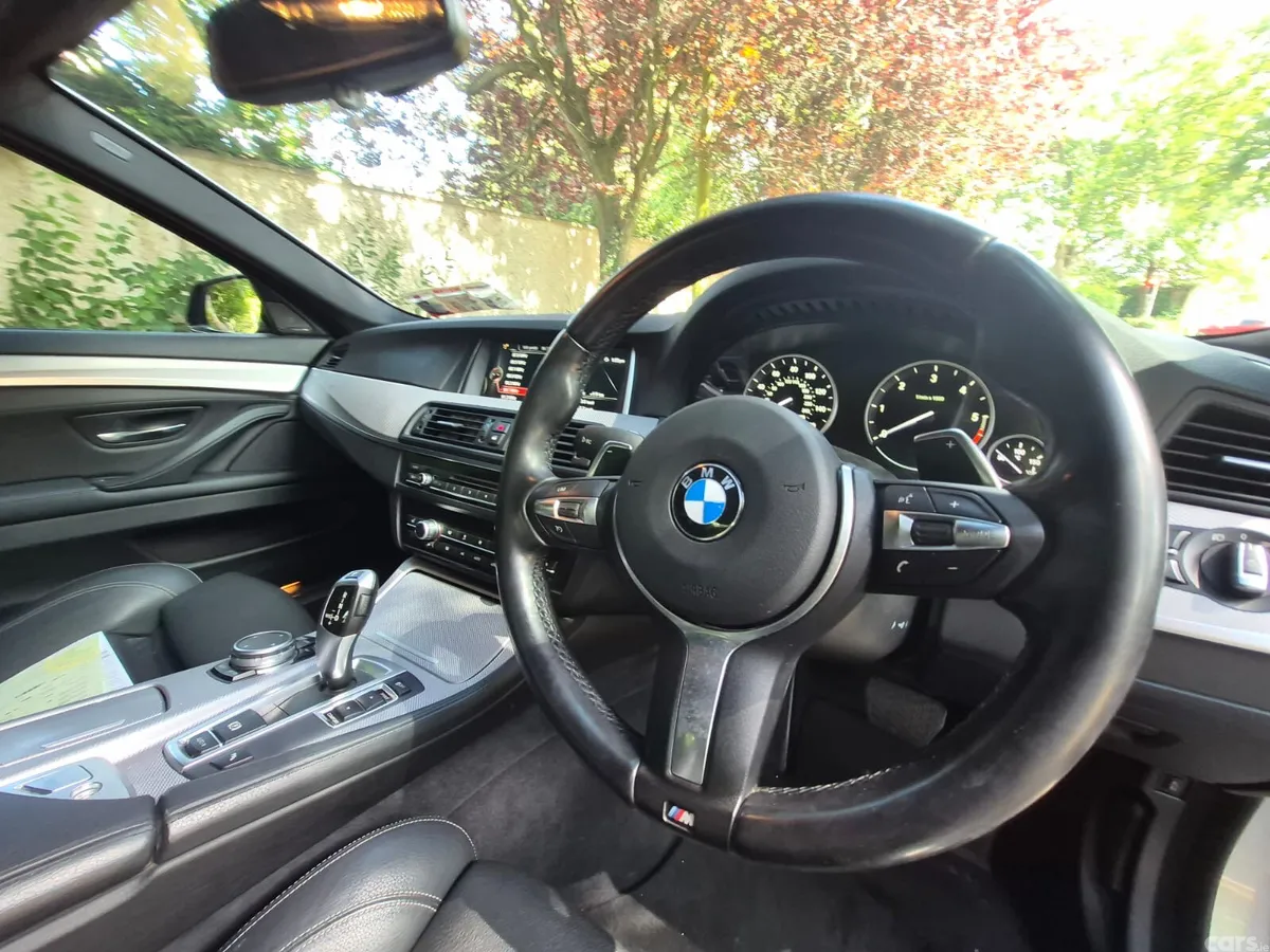 BMW 5-Series Saloon, Diesel, 2016, Silver