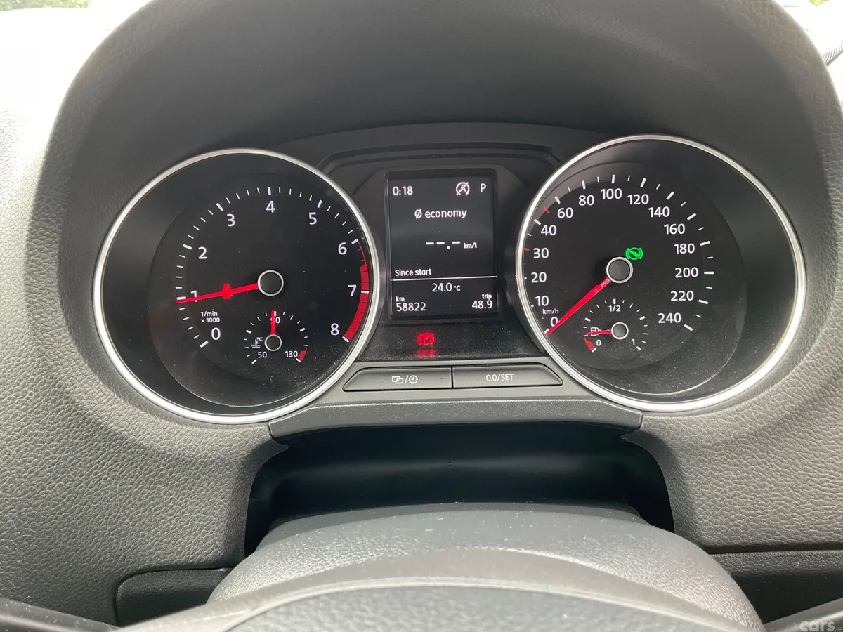 Volkswagen Polo Hatchback, Petrol, 2016, Red