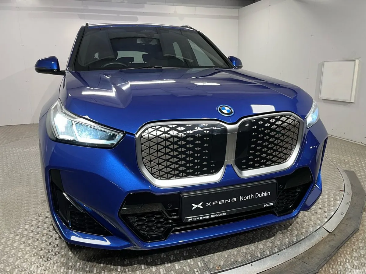 BMW iX1 SUV, Electric, 2024, Blue