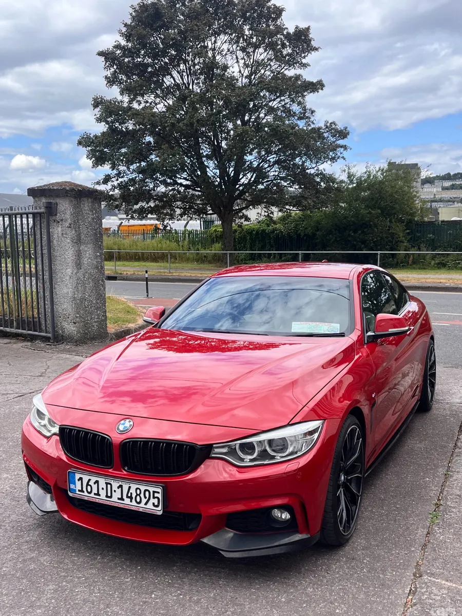 BMW 4-Series Coupe, Diesel, 2016, Red