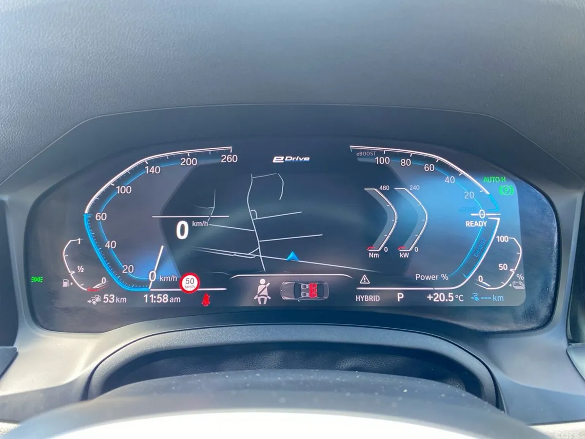 BMW 3-Series Saloon, Petrol Plug-in Hybrid, 2020, Blue