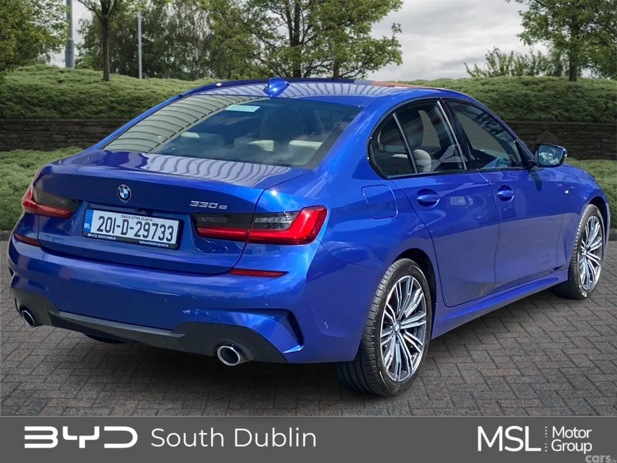 BMW 3-Series Saloon, Petrol Plug-in Hybrid, 2020, Blue