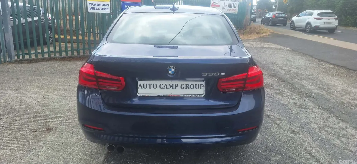 BMW 3-Series Saloon, Petrol Plug-in Hybrid, 2017, Blue
