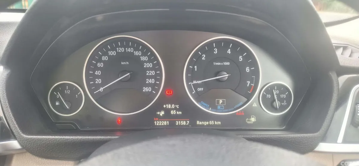 BMW 3-Series Saloon, Petrol Plug-in Hybrid, 2017, Blue