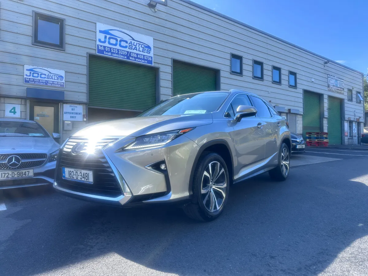 Lexus RX450H SUV, Petrol Hybrid, 2018, Grey