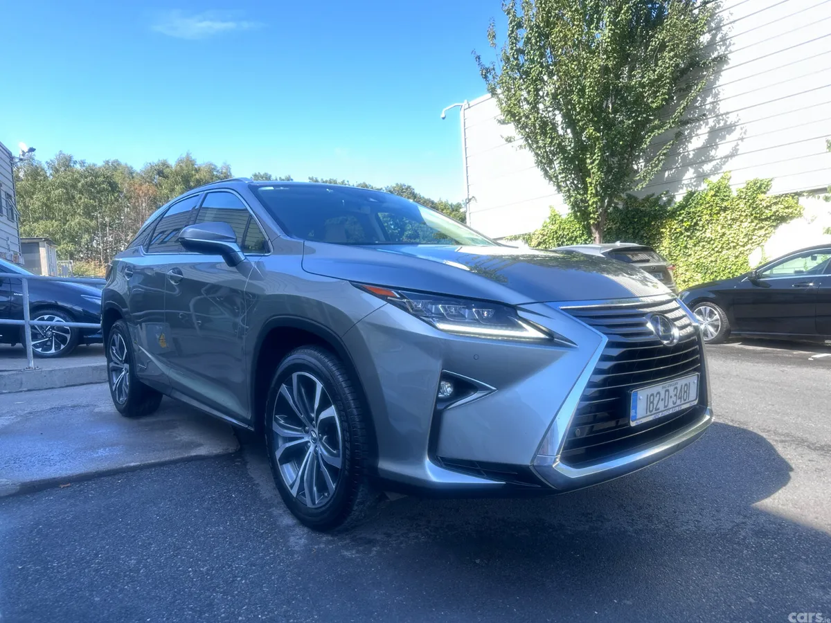Lexus RX450H SUV, Petrol Hybrid, 2018, Grey