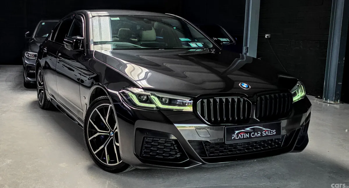 BMW 5-Series Saloon, Petrol Plug-in Hybrid, 2020, Grey