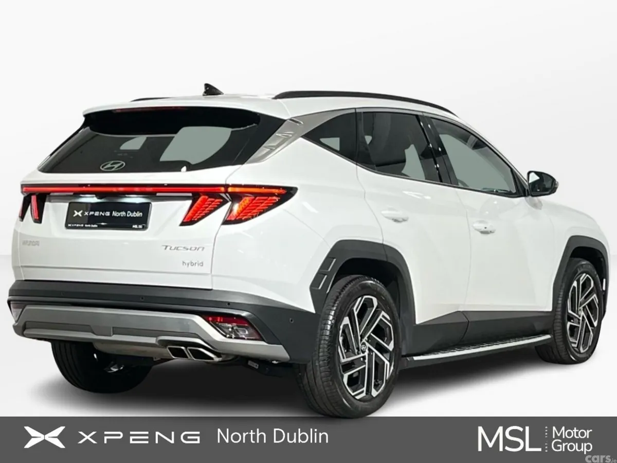 Hyundai Tucson SUV, Petrol Hybrid, 2024, White