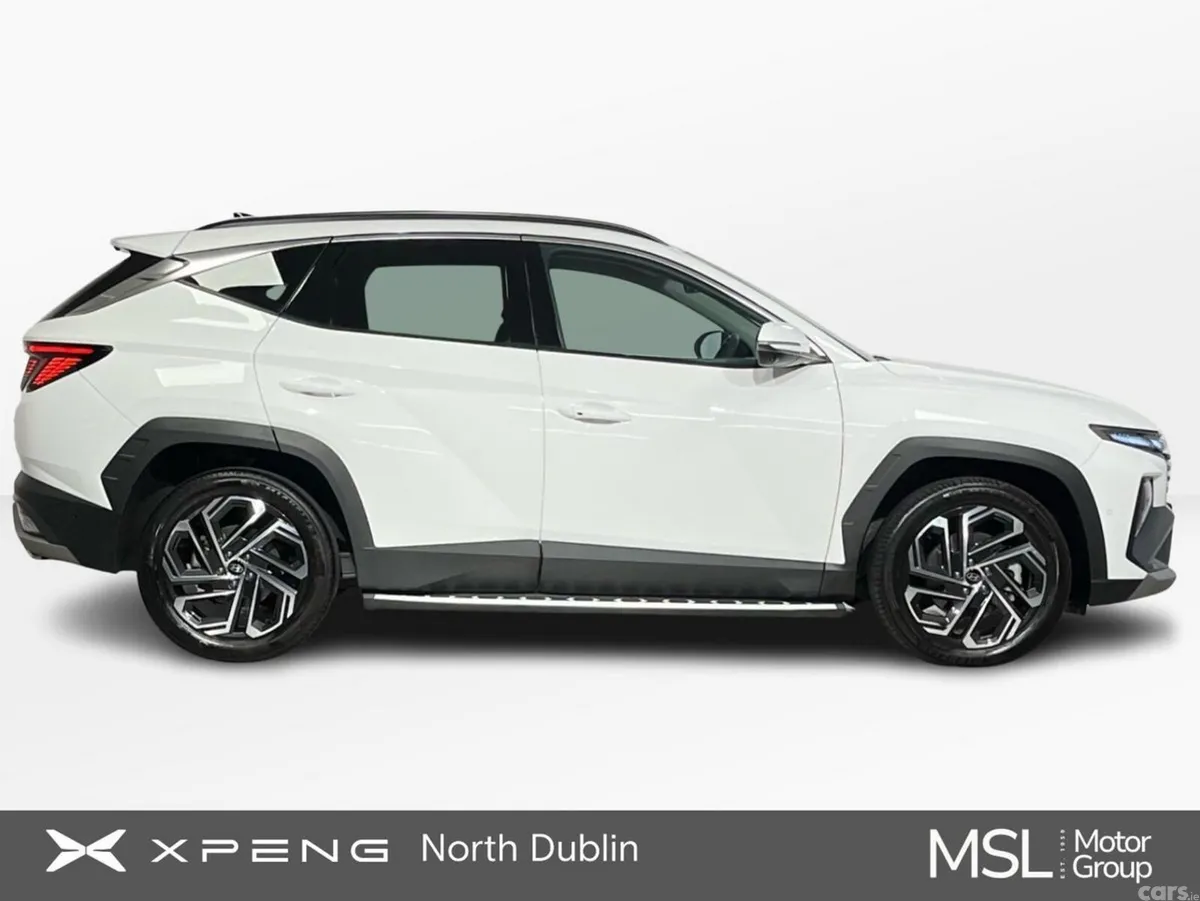 Hyundai Tucson SUV, Petrol Hybrid, 2024, White