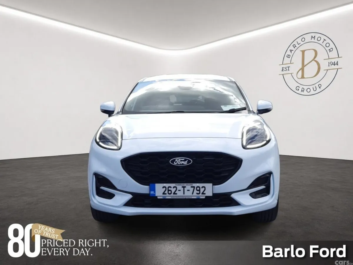 Ford Puma Hatchback, Petrol Hybrid, 2026, White
