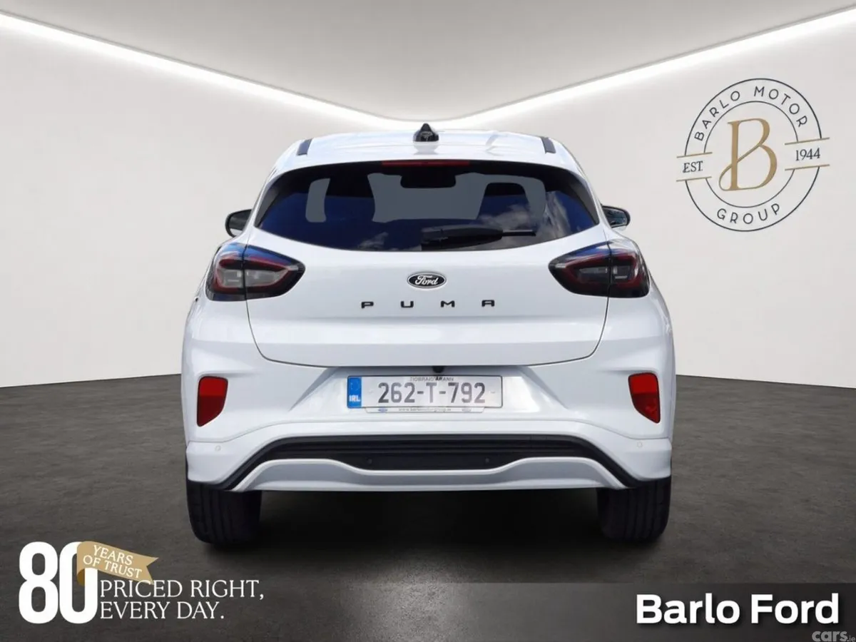 Ford Puma Hatchback, Petrol Hybrid, 2026, White