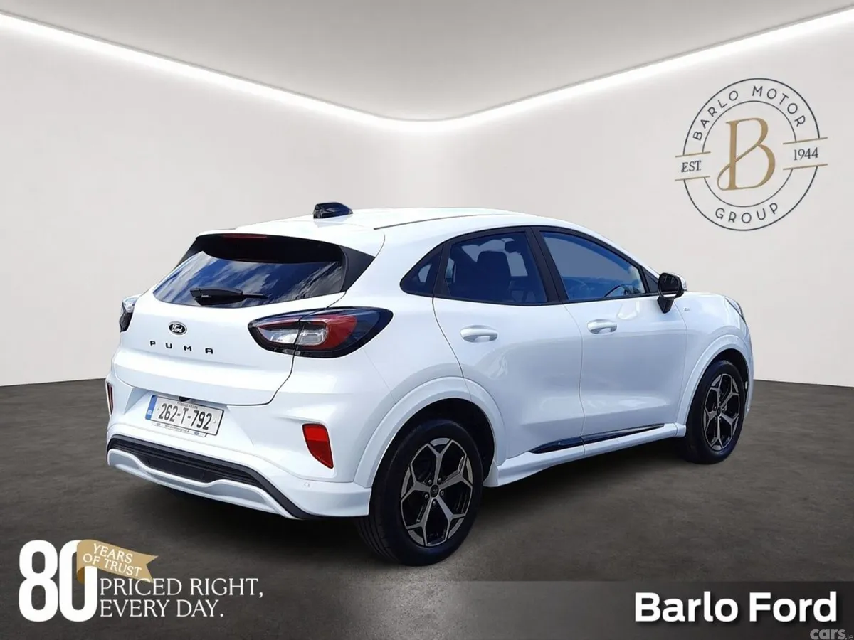 Ford Puma Hatchback, Petrol Hybrid, 2026, White