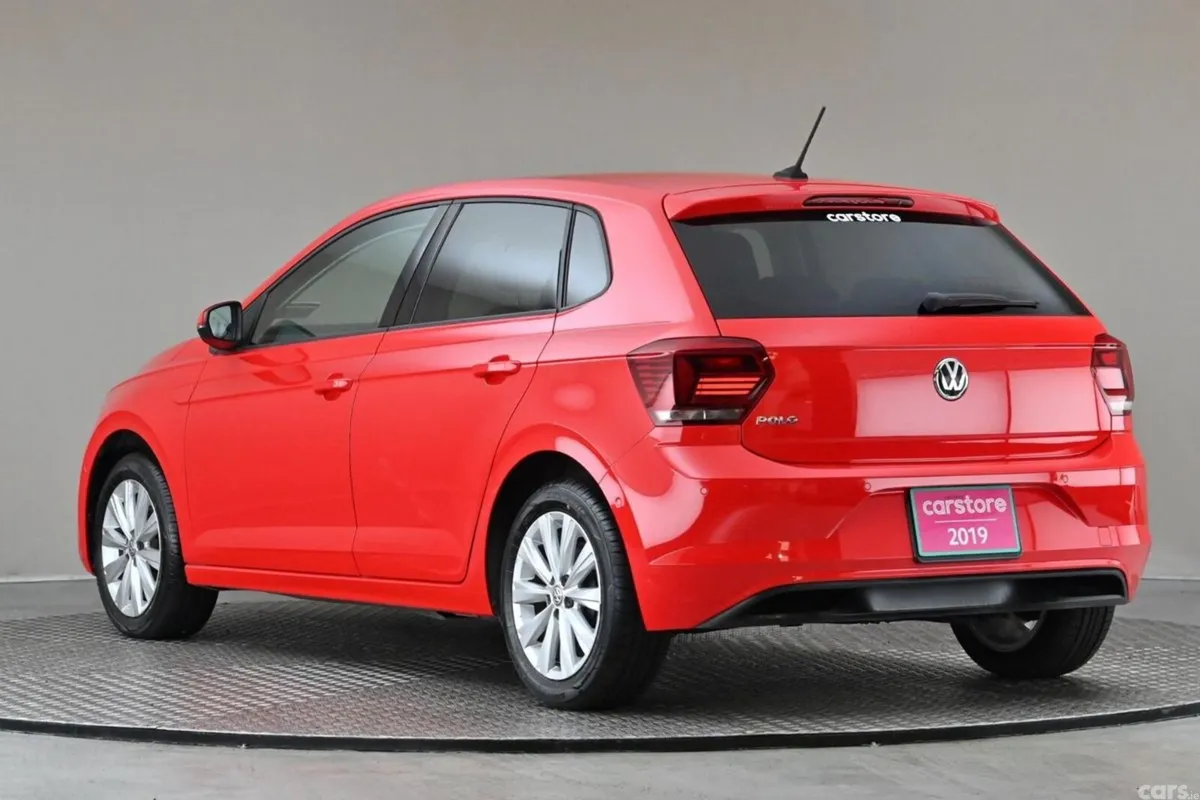 Volkswagen Polo Hatchback, Petrol, 2019, Red