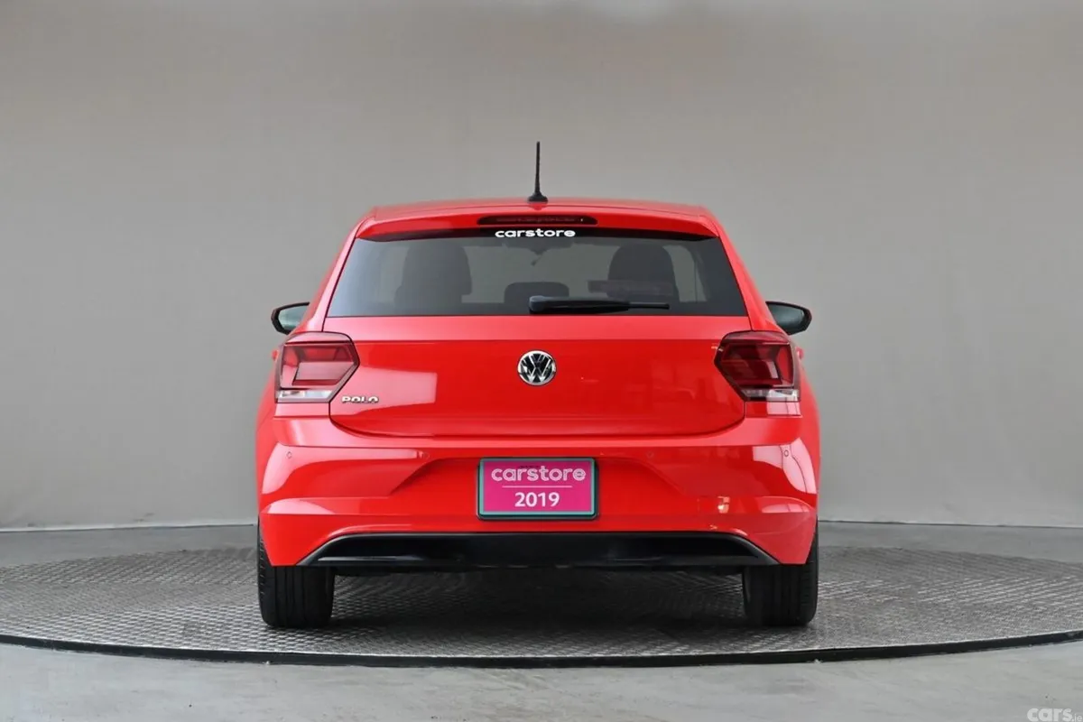 Volkswagen Polo Hatchback, Petrol, 2019, Red