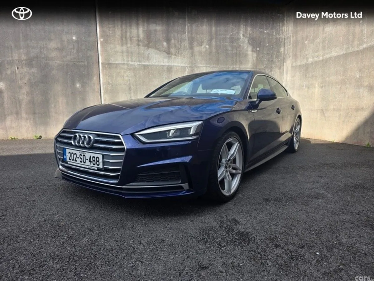 Audi A5 Hatchback, Diesel, 2020, Blue