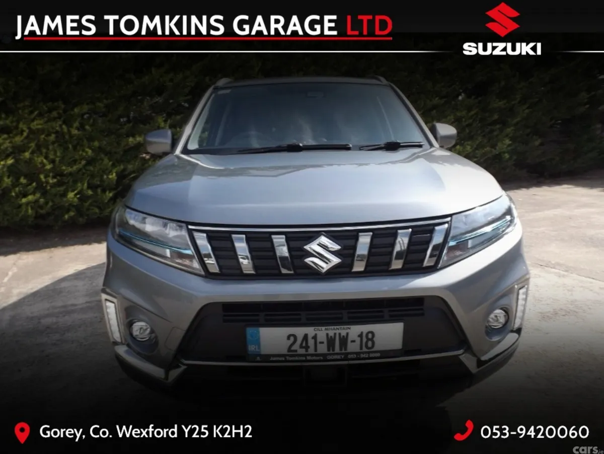 Suzuki Vitara SUV, Petrol Hybrid, 2024, Grey