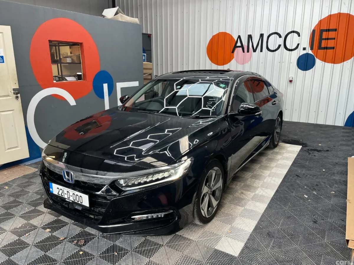 Honda Accord Saloon, Petrol Hybrid, 2022, Black