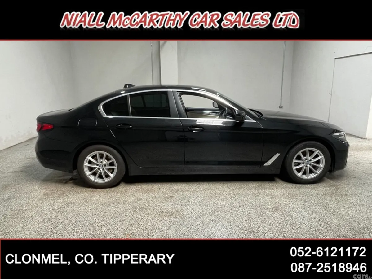 BMW 5-Series Saloon, Diesel, 2021, Black