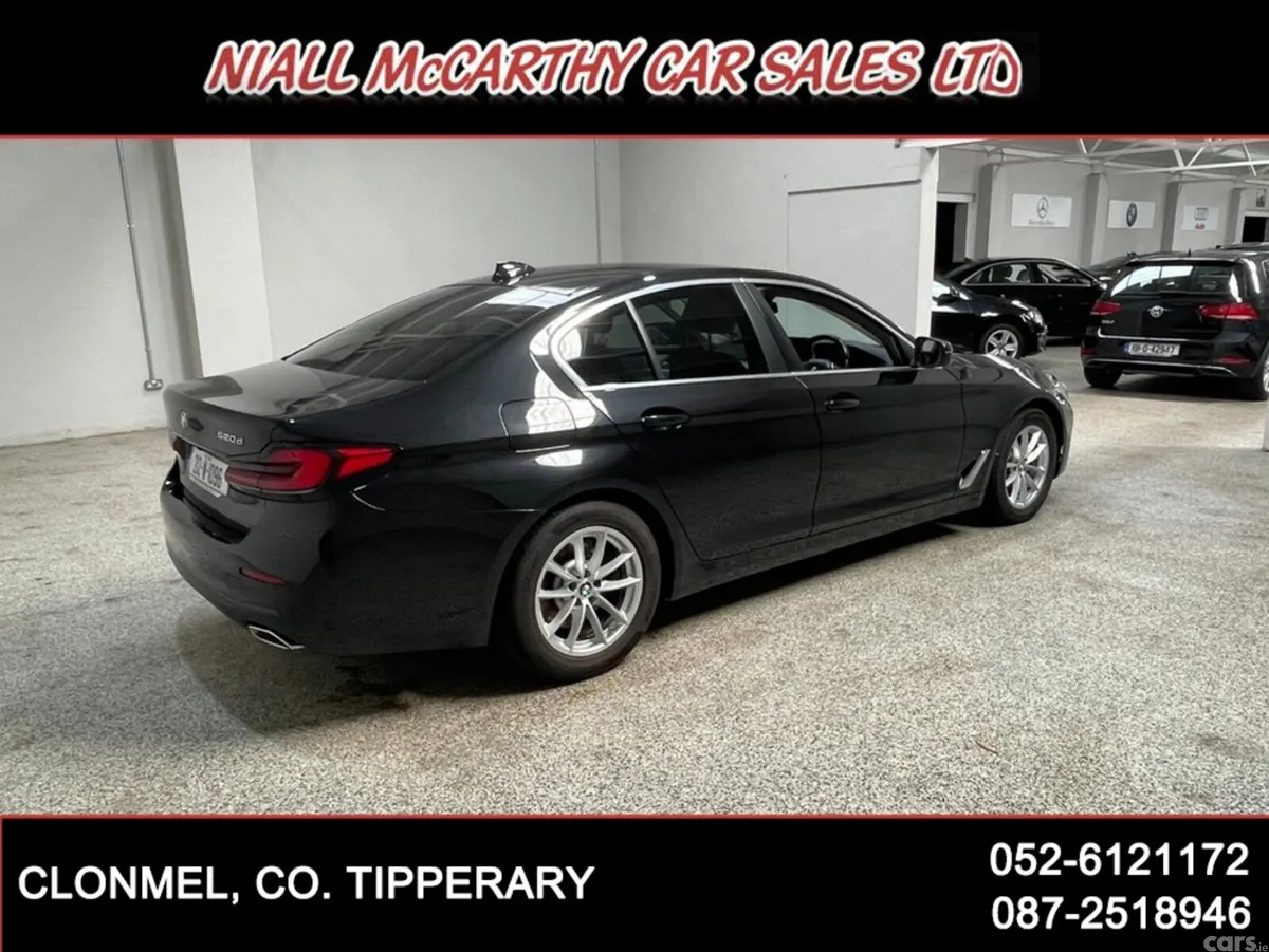 BMW 5-Series Saloon, Diesel, 2021, Black
