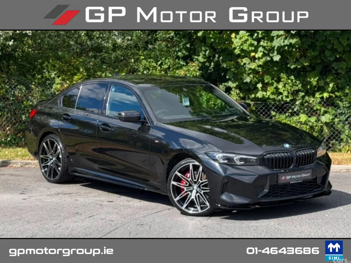 BMW 3-Series Saloon, Petrol Plug-in Hybrid, 2024, Black