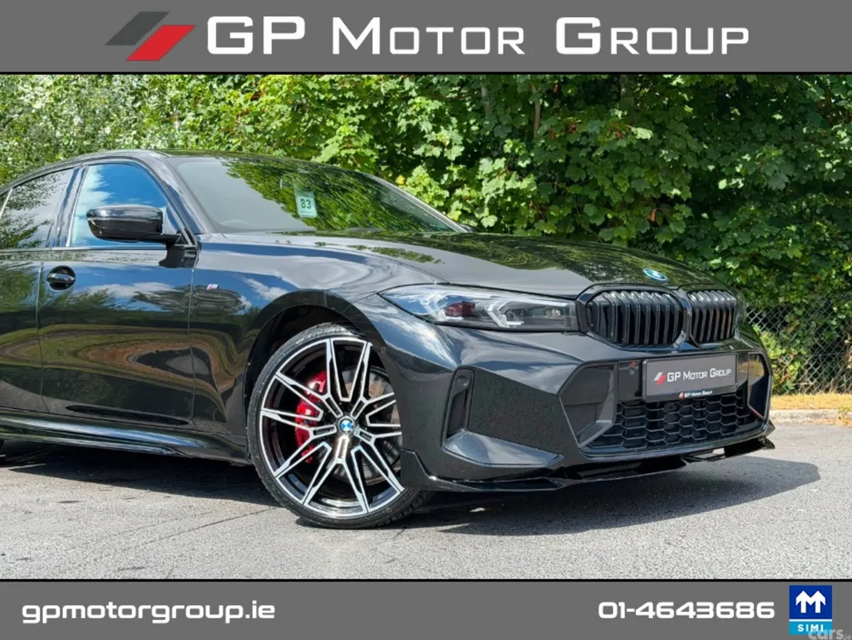 BMW 3-Series Saloon, Petrol Plug-in Hybrid, 2024, Black